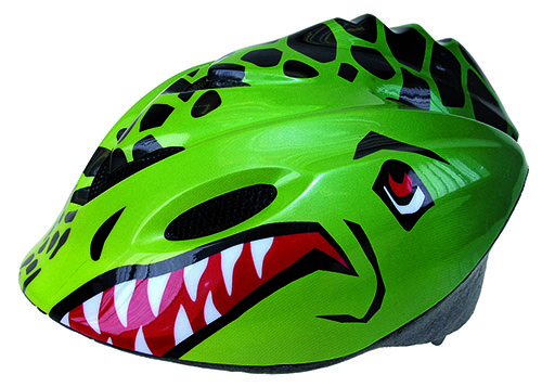 Шлем детский р-р 52-57см зеленый  REX VENTURA
