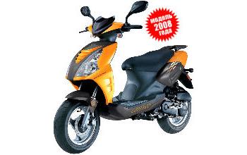 Скутер UMC  UM49QT-12F + кофра