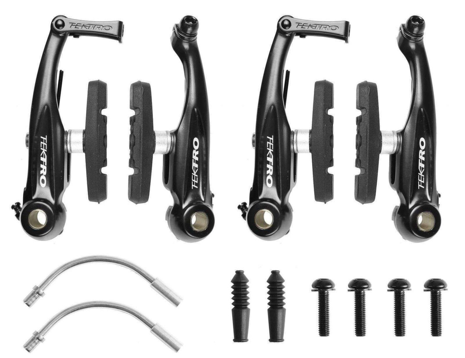 Тормоза 63 мм V-brake EN 837AL MTB 102мм перед.+зад. TEKTRO