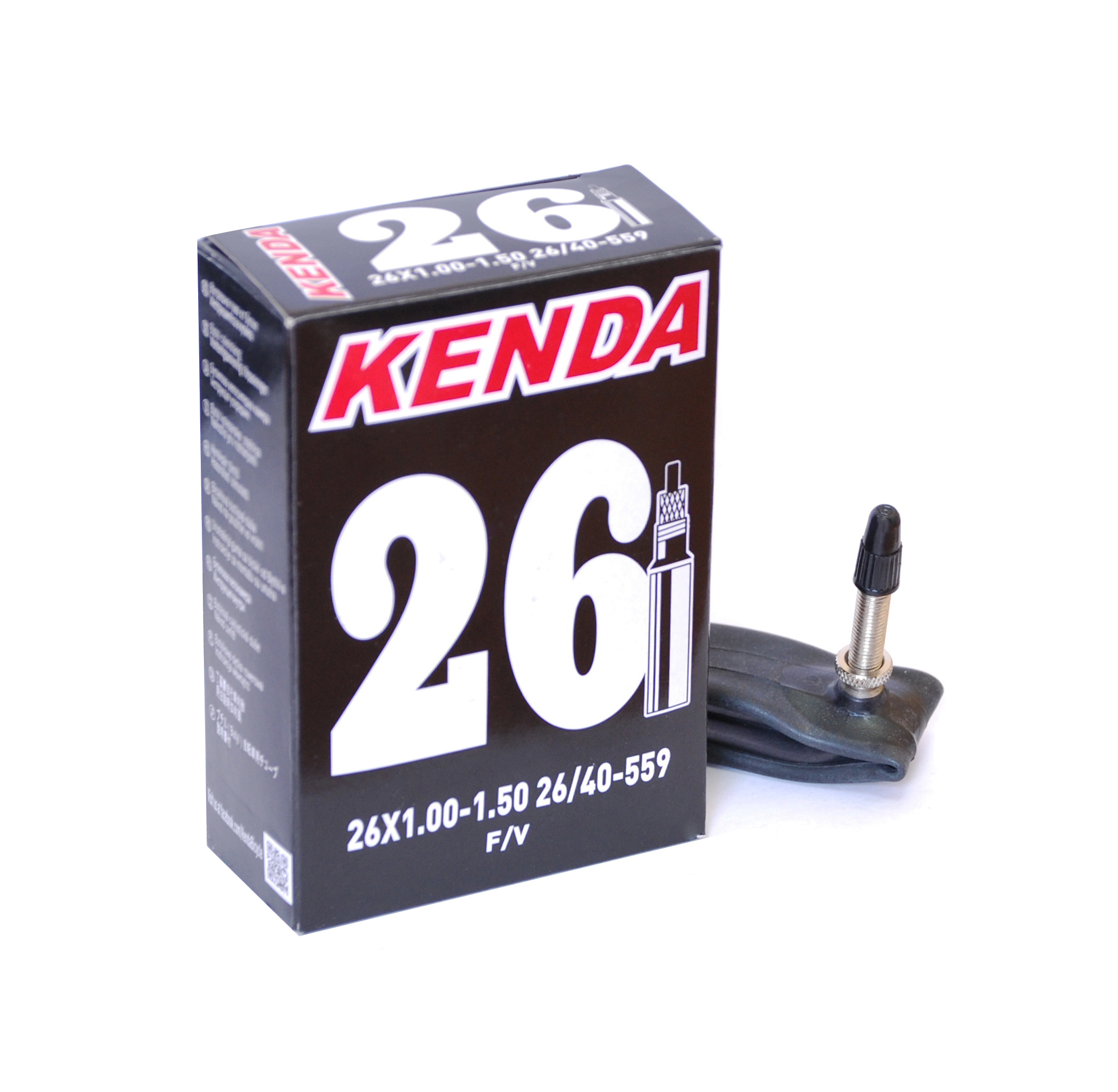 Камера KENDA 26" х 1,00-1,50", 26/40-559 спорт ниппель