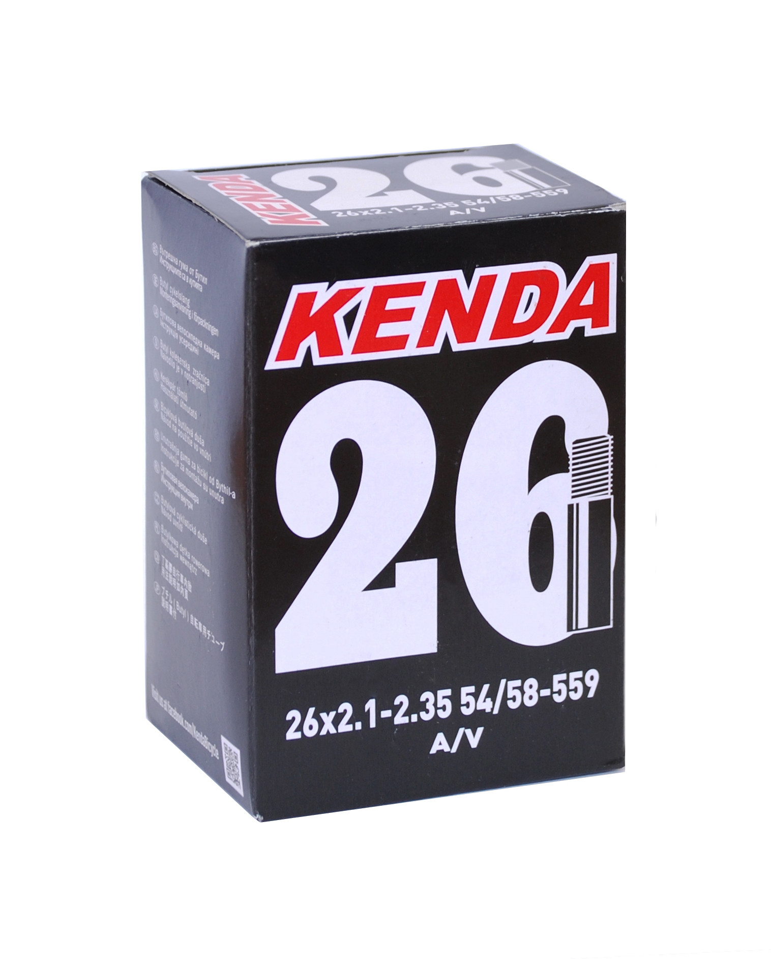 Камера KENDA 26" х 2.125-2.35", 50/60-559 авто