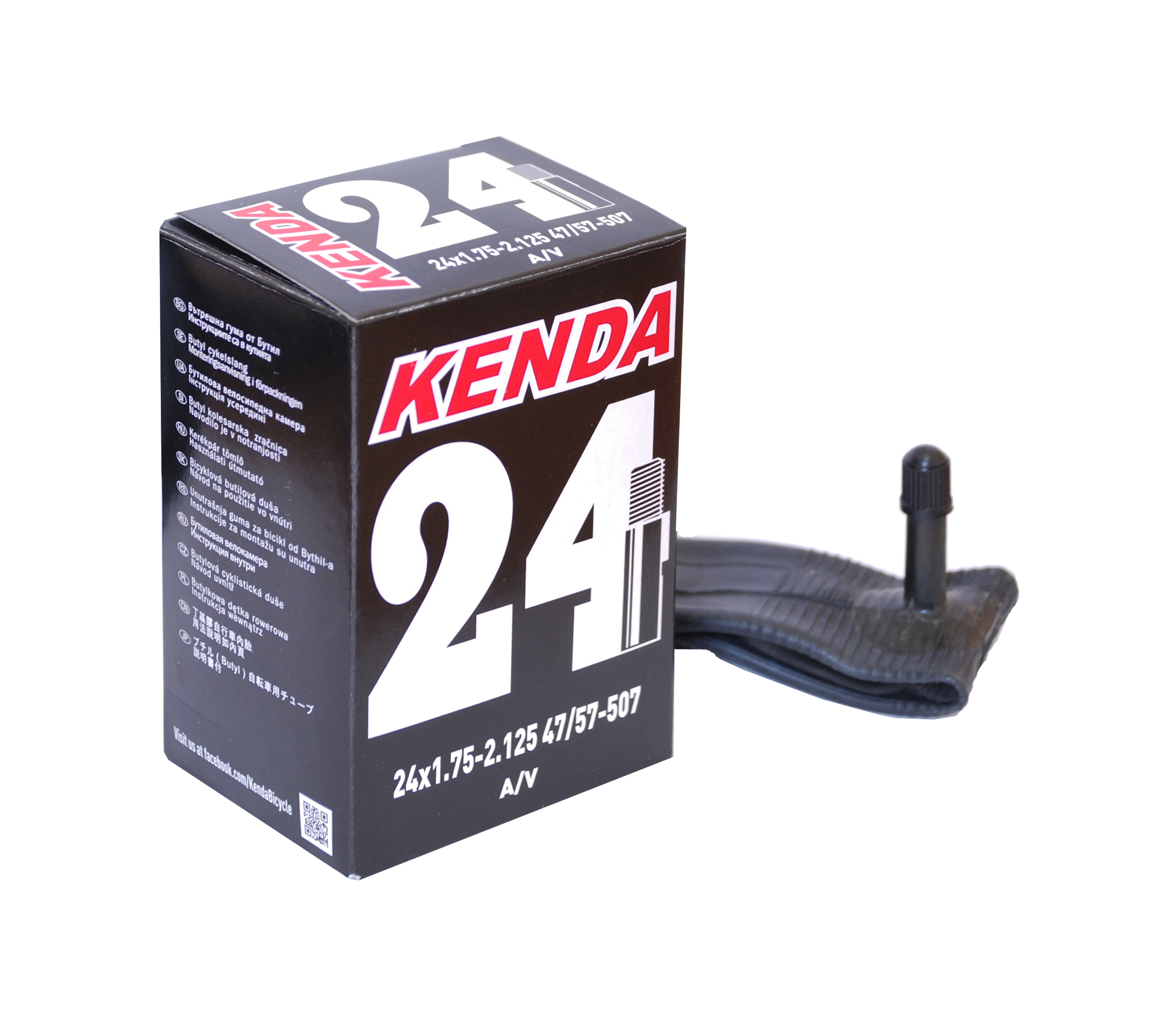 Камера KENDA 24" х 1.75-2.125", 47/57-507 авто