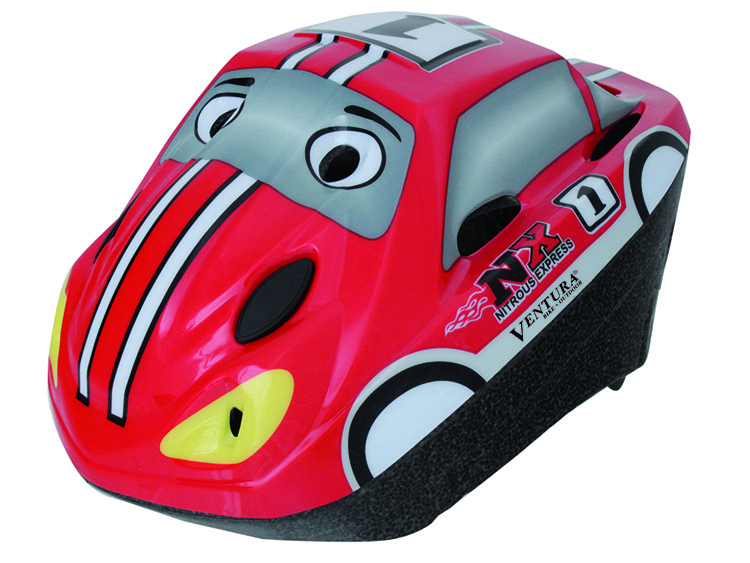 Шлем детский красныйр-р 52-57см RACING CAR VENTURA
