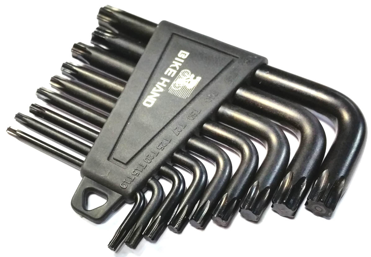 Ключи TORX (набор)
YC-633S
BIKEHAND 