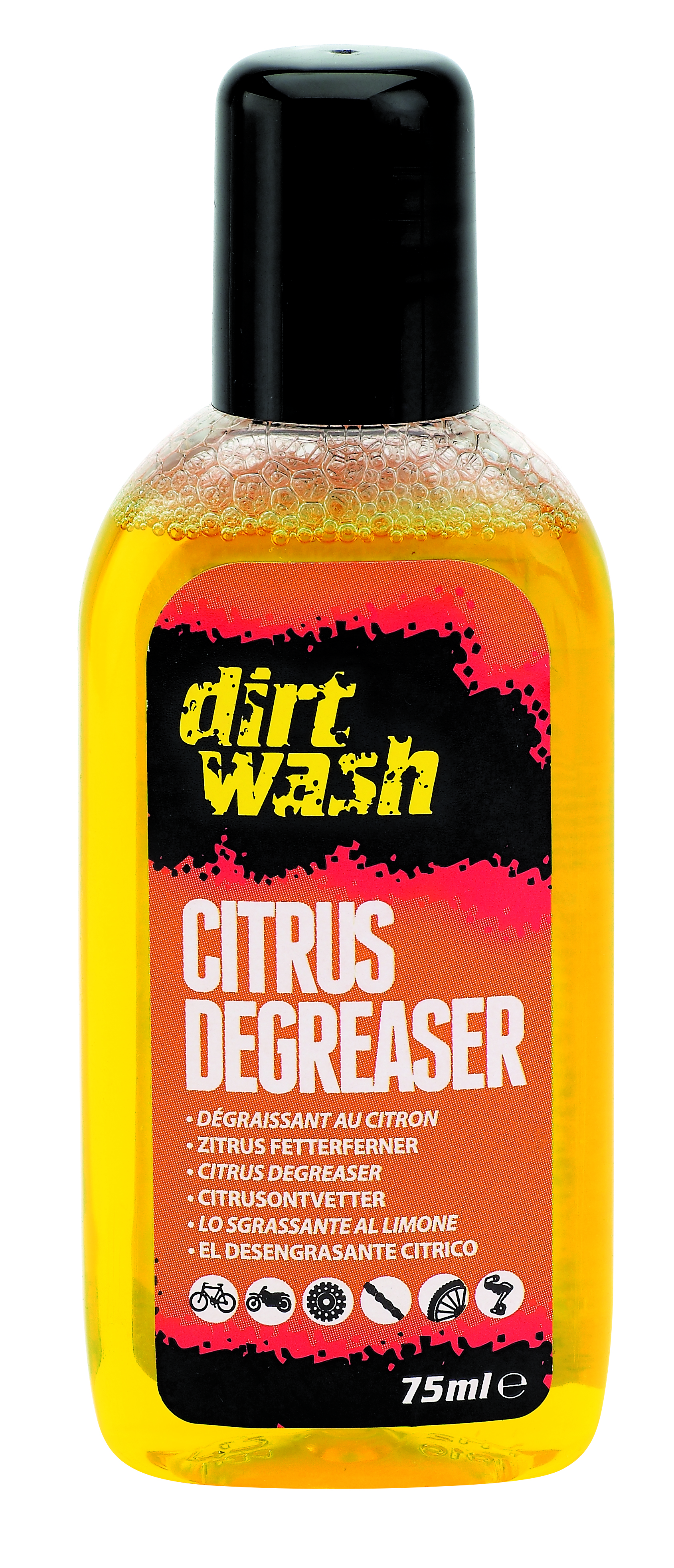 Очиститель для цепи жидкий 75мл DIRTWASH CITRUS DEGREASER
WELDTITE 