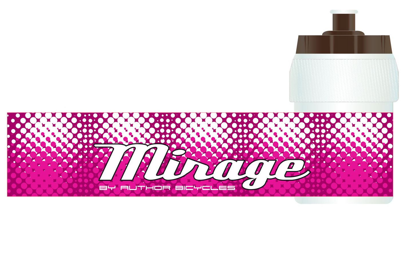 Фляга AB-MIRAGE WHITE/PINK AUTHOR