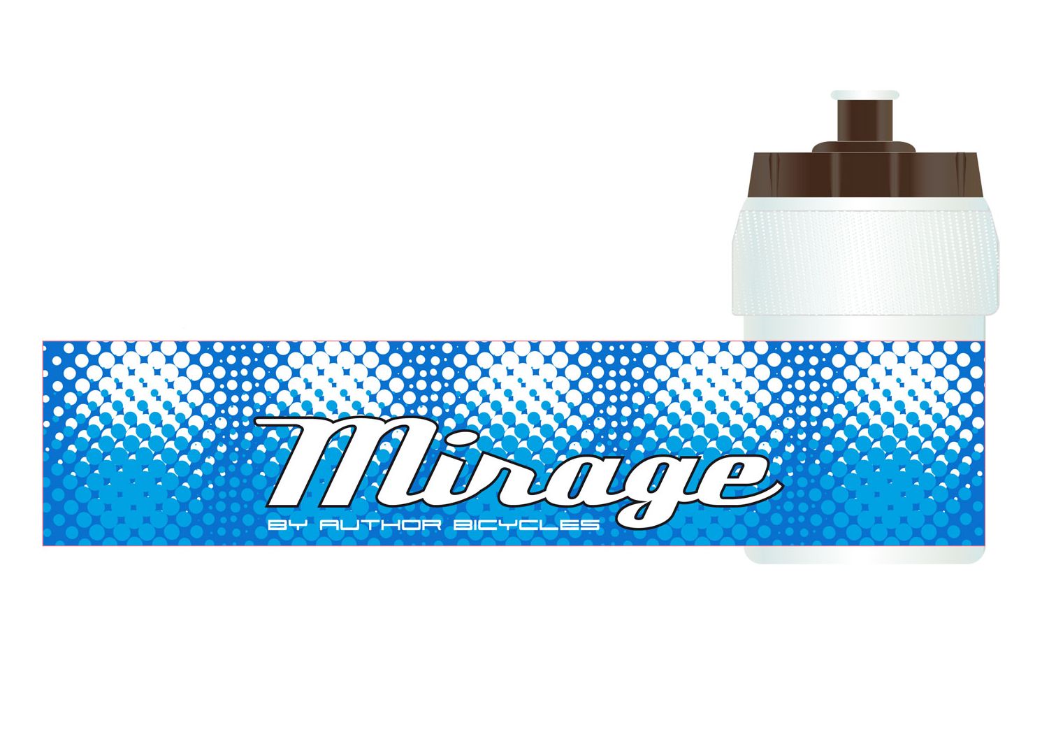 Фляга AB-MIRAGE WHITE/BLUE AUTHOR