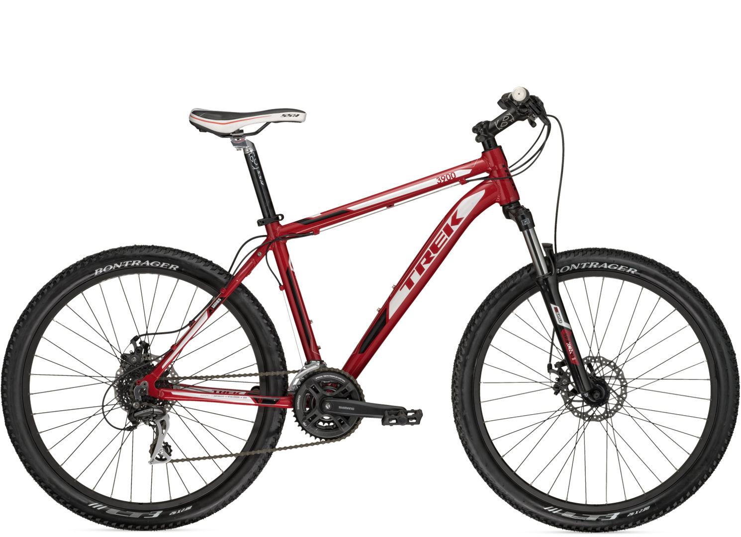 Trek 3900 red deals