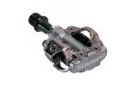Педали алюминиевые замковые (контактные) MTB/RACE EPDM540серебристыеSHIMANO  