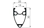 Обод RACING 28" TAURUS 
REMERX
