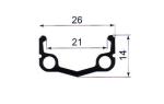 Обод 28" RMX-2021 SCR 
REMERX