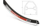 Обод 27,5" ARGON 
AUTHOR