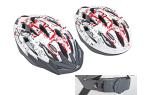 Шлем спортивный VENTO 125 RED/WHITE красно-белый р-р 58-61см 
AUTHOR