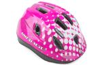 Шлем детский/ подростковый MIRAGE 165 PINK/WHITE 
р-р 52-56см 
AUTHOR