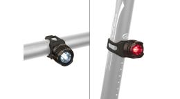 Фонарики передний+задний SPARK AL W&R