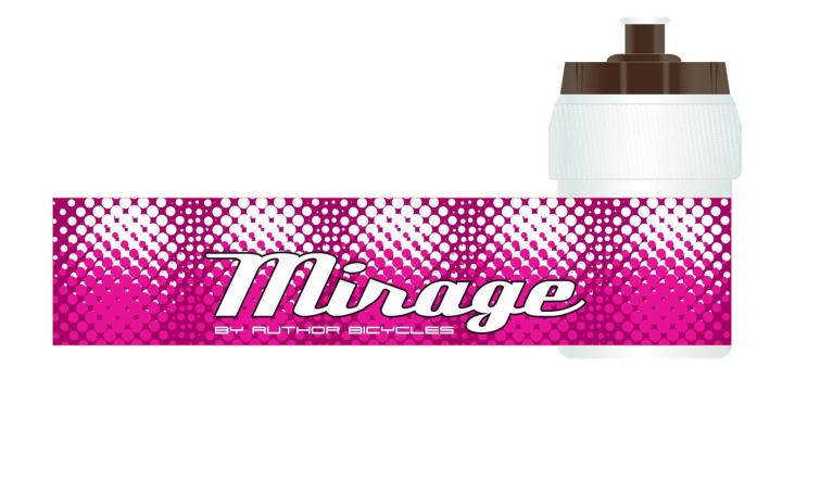 Фляга AB-MIRAGE WHITE/PINK AUTHOR