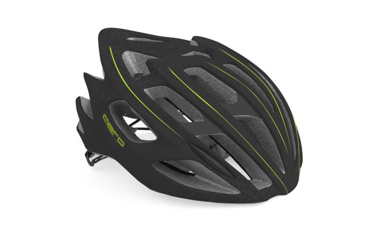 Шлем AERO InMold X7 162 BLACK/YELLOW-NEON р-р 52-58см AUTHOR