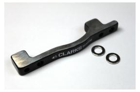 Адаптер для диск. тормоза CB-6065BLK-180FPM  CLARKS 3-169