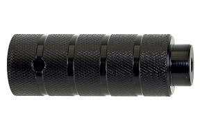 Пеги 5-329985 на ось BMX 38х110 сталь резьба 3/8"х26TPI черные