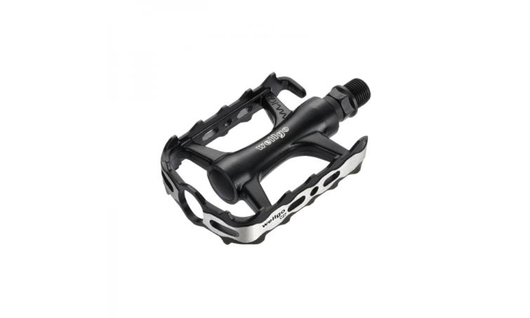 Педали MTB алюминиевые LU-C27G, ось Cr-Mo.  WELLGO